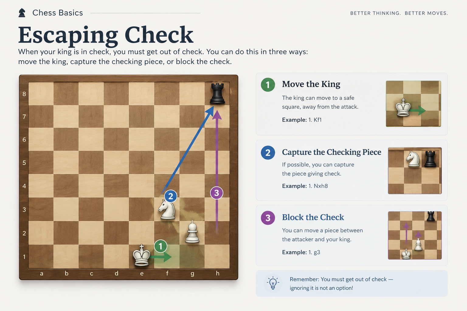 Does the King Have to Move When in Check?